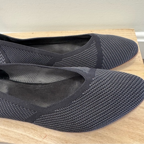 Toms Navy Blue Jutti Neat Loafer Flat 11 - Picture 8 of 9